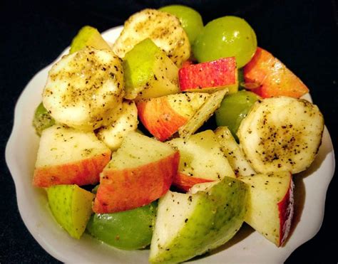 Fruit Chaat Recipe | VegeCravings