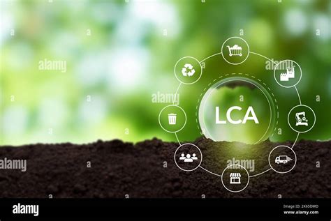 LCA, Life cycle assessment concept. Methodology for assessing ...