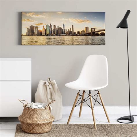 Panorama Canvas painting Sunset - Manhattan | DD123232