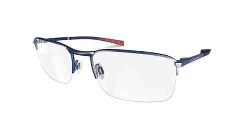 Tommy Hilfiger Men's glasses TH 116 | Blue Rectangle Metal Stainless steel Frame $299 ...