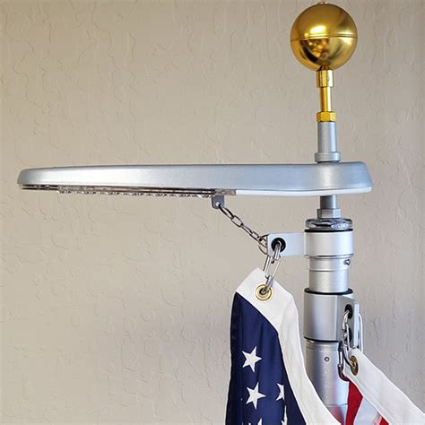 Flagpole Solar Light for Telescoping Flagpole - Uncommon USA