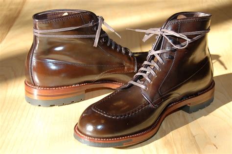 Alden Indy boot in cigar shell cordovan. (These are phresh!) Alden Indy Boot, Alden Boots, Boots ...