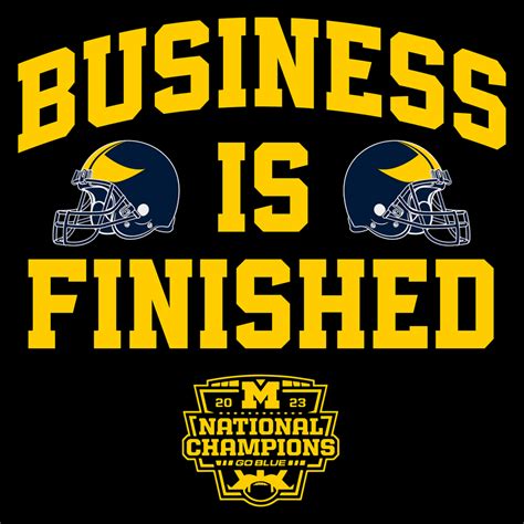 Michigan Football National Champions 2023 Design SVG - ChampionSVG