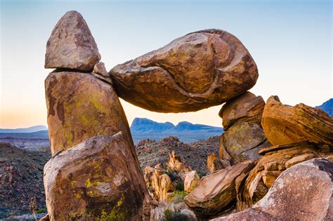 Balanced Rock in Big Bend - Sean Fitzgerald Photography