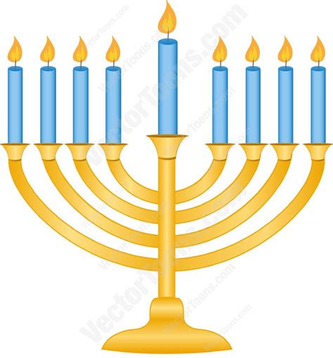 Menorah Clipart | Free download on ClipArtMag