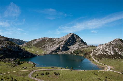 Lago Enol Photograph by Angel Vallejo Fotos