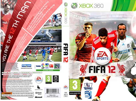 LFC FIFA 12 XBOX 360 COVER by GonzalezIsARed on DeviantArt