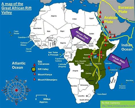 #RiftValley #Map including #Malawi | African history facts, Rift valley ...