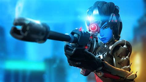 1080x1812px | free download | HD wallpaper: 4K, Widowmaker Noire Skin ...