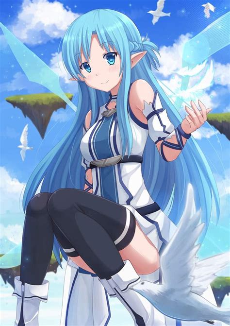 Asuna Or Asuna(blue Hair) | Anime Amino