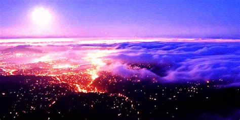 City Lights Clouds GIF - Find & Share on GIPHY