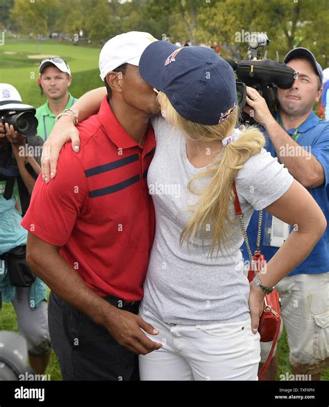 Tiger Woods Lindsey Vonn Presidents Cup