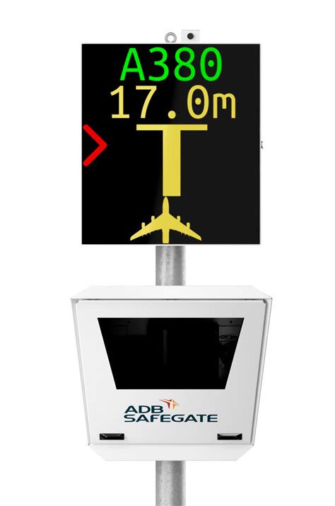 Safedock T2 - Advanced Visual Docking Guidance System - ADB SAFEGATE