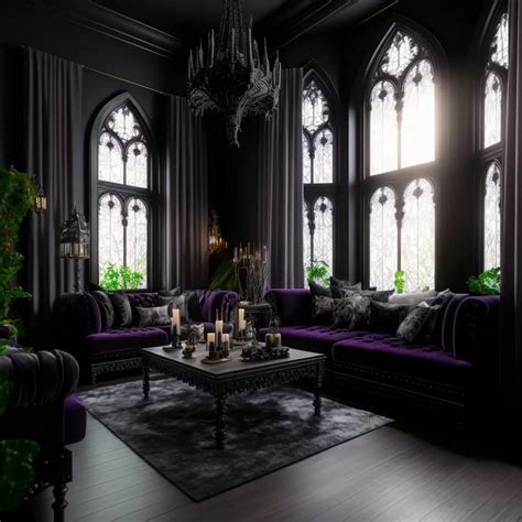 Gothic Living Room: 33+ Cool Ways To Make A Grand Statement