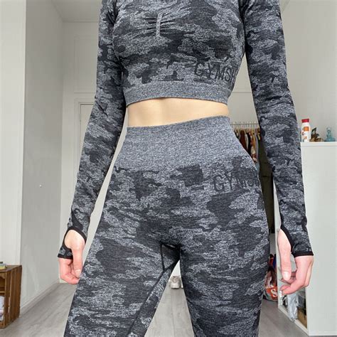 Gymshark Camo Seamless review | Gymshark, Outfits, Mode