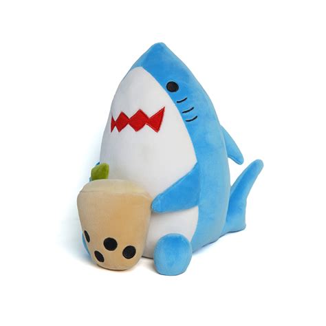 Buy Avocatt Boba Shark Plush Toy - 9 Inches Shark Plushie Stuffed ...