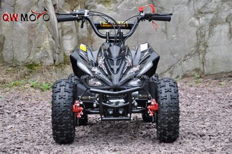 QWMOTO 49cc cheap kids gas powered atvs farm atv with pull/electric ...