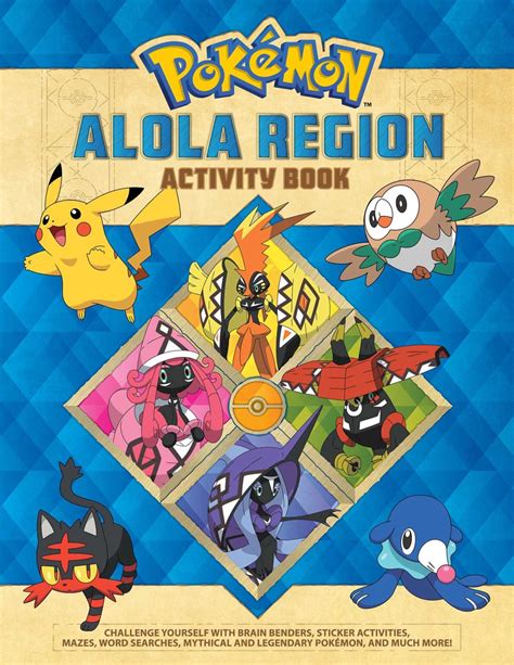 Pokémon Alola Region Activity Book | Book by Lawrence Neves | Official Publisher Page | Simon ...