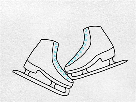 How to Draw Ice Skates - HelloArtsy