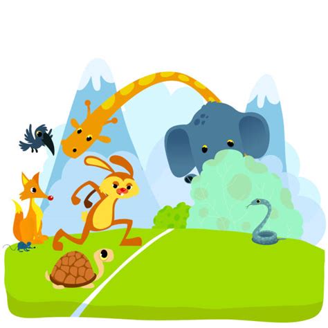 Tortoise And Hare Illustrations, Royalty-Free Vector Graphics & Clip Art - iStock