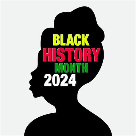 Premium Vector | Celebration of black history month february 2024 african american people ...