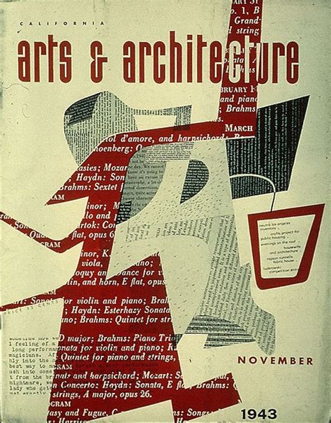 Arts And Architecture Magazine Covers by Ray Eames- | Architectural ...