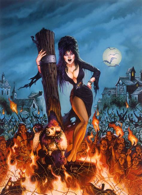 Elvira - Joe Jusko | Elvira mistress of the dark art, Mistress of the ...