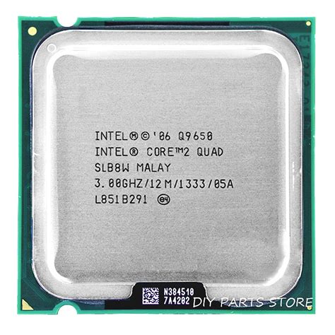 INTEL Core 2 Quad CPU Q9650 intel core 2 quad core Processor 3.0Ghz/12M ...