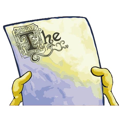 Spongebob Essay Font