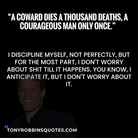 A coward dies 1000 deaths (Quote Meaning?)