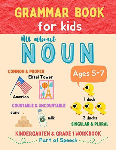 Grammar Book for Kids - All about NOUN - Kindergarten & Grade 1 Workbooks: Part of Speech eBook ...