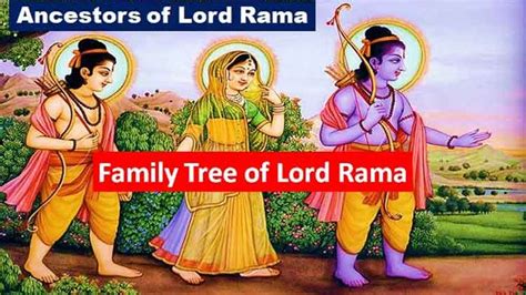 Ancestors of Lord Rama | Family Tree of Lord Rama