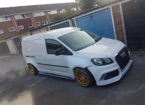 VW Caddy into Audi Conversion