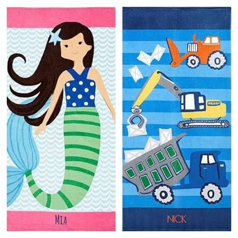 Pottery Barn Kids Beach Towels as low as $15