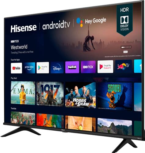 Customer Reviews: Hisense 75" Class A6G Series LED 4K UHD Smart Android TV 75A6G - Best Buy