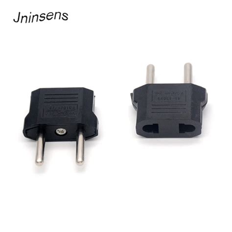 1pcs EU Plug Adapter US To EU AC Power Plug Travel Converter Electrical ...