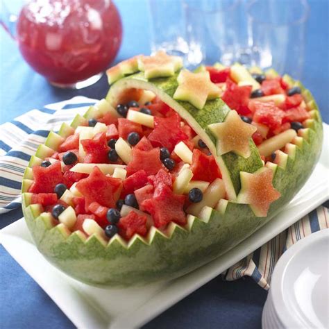 Americana Basket - Watermelon Board