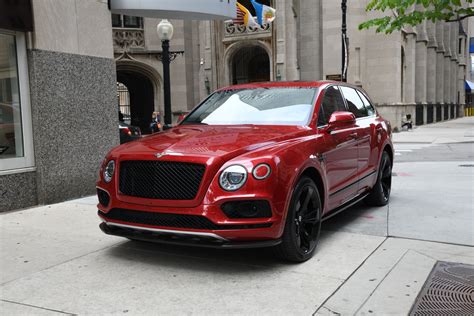 2018 Bentley Bentayga Black Edition Stock # B1066 for sale near Chicago, IL | IL Bentley Dealer