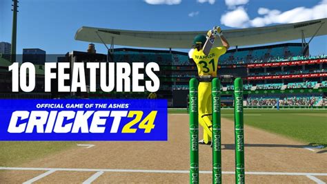 10 Confirmed Features In CRICKET 24 - YouTube