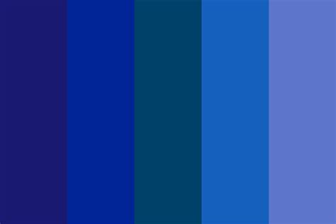 blue indigo Color Palette