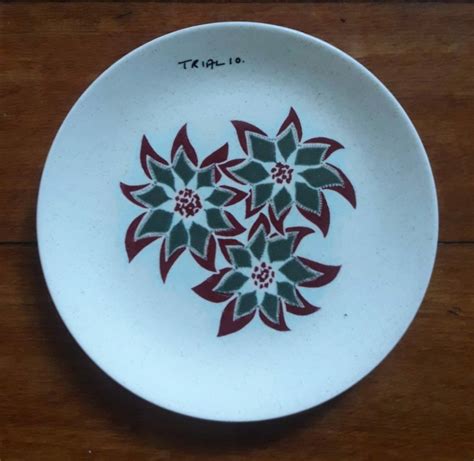 Trial 10 on Kelston Ceramics plate