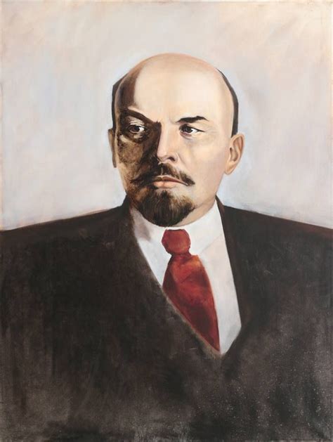 Vladimir Lenin portrait Painting by Alexander Moldavanov | Portrait ...