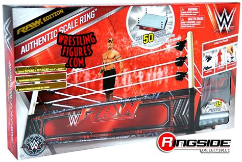 "RAW Edition" - WWE Authentic Official Real Scale Wrestling Ring by ...