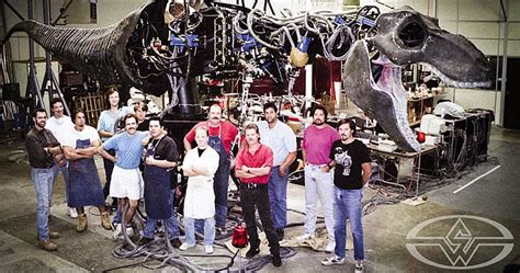 JURASSIC PARK T-Rex - Building a Full-Size Animatronic Dinosaur at Stan Winston Studio - The ...