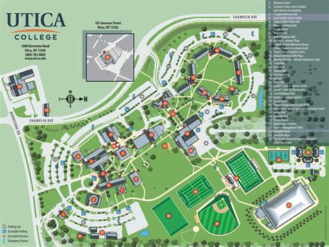 York College Campus Map - World Of Light Map