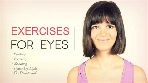 8 Best exercises for eyes