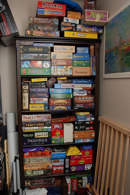 Board game shelf | Board game shelf, Board games, Bored games