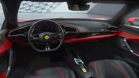 Ferrari 296 GTB debuts – 830 PS and 740 Nm V6 hybrid 296 GTB interior 1 ...