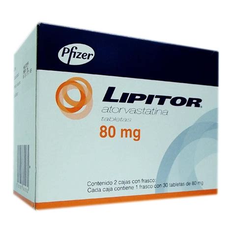 Lipitor 80 mg 30 tabletas | Walmart