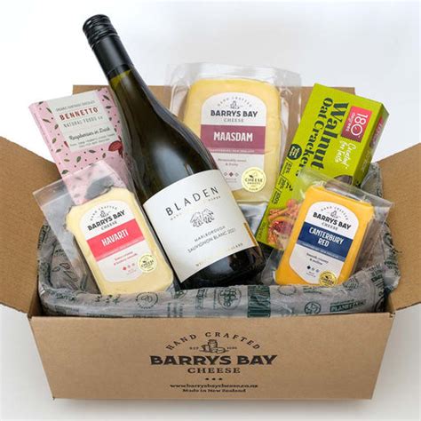 White Wine & Cheese Box – Barrys Bay Cheese